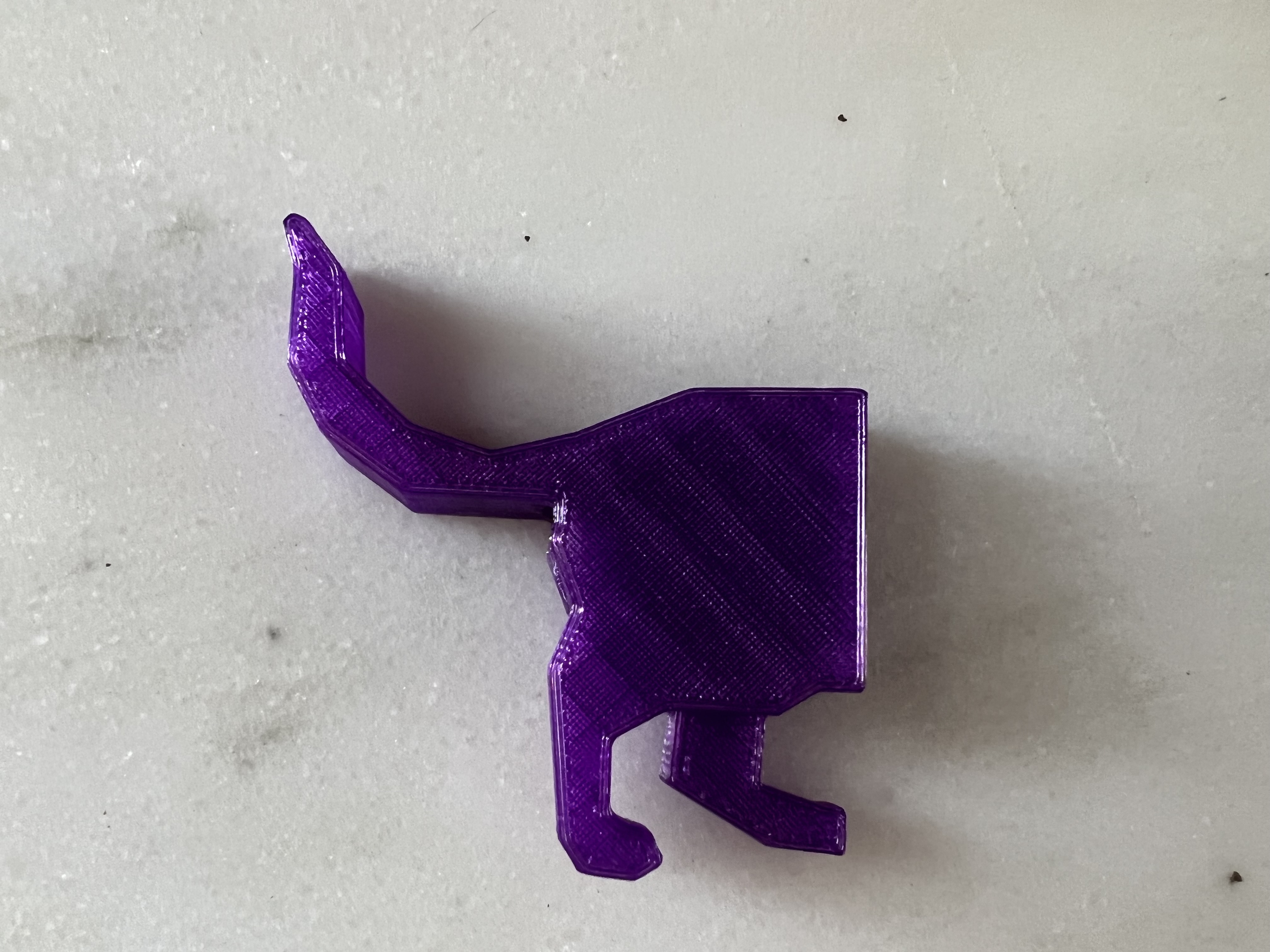 Miniatura 2 do modelo 3D Cat butt hook