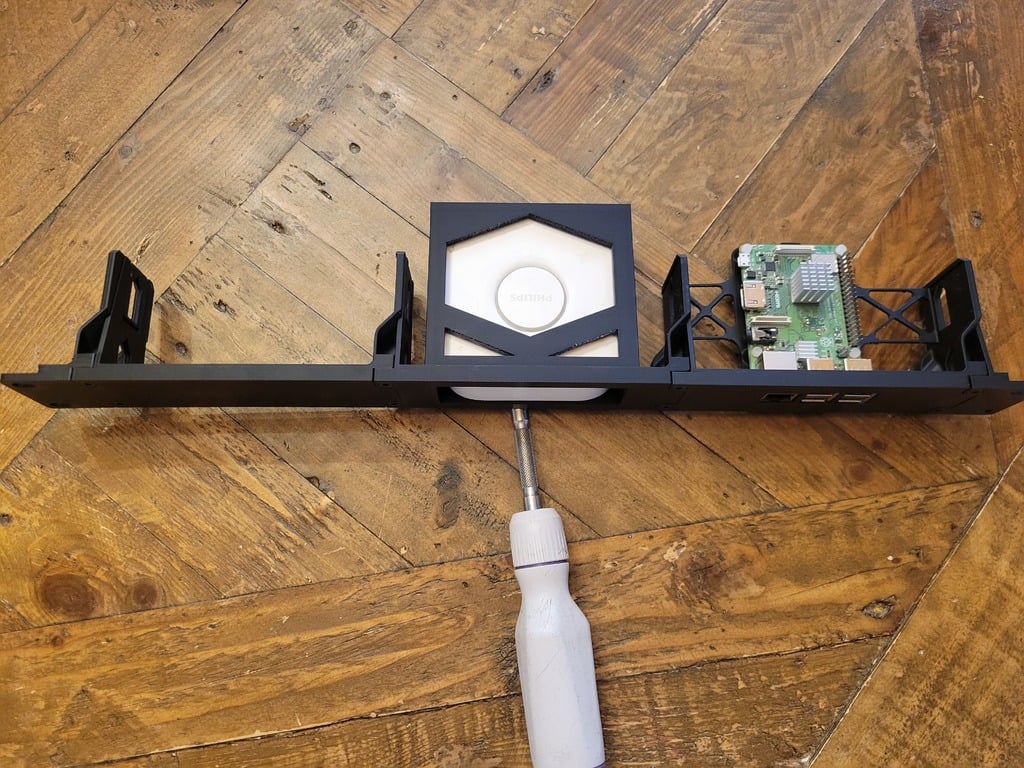 Raspberry PI 5 Panel 1U Starter Panel