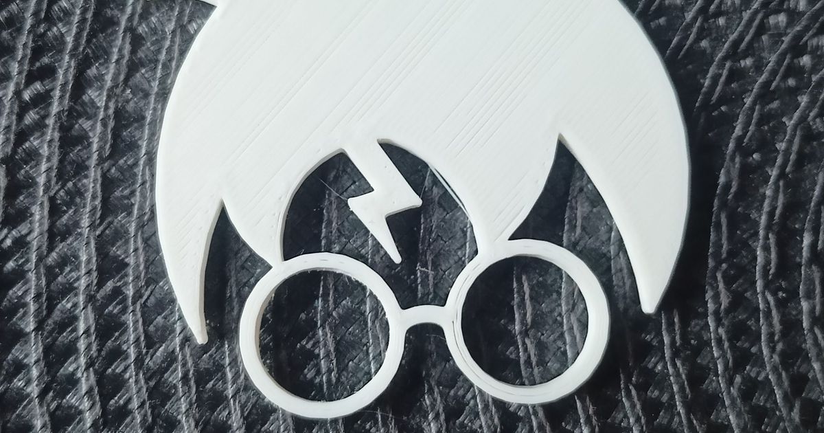 STL file Harry Potter keychain set for 1 or 2 colors 🗝️・3D printer design  to download・Cults