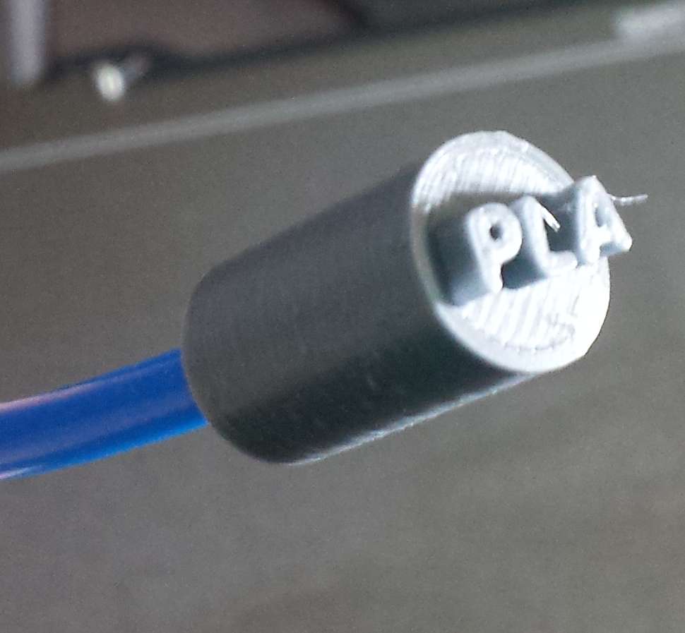 Parametric PTFE end cap for 4 mm tube