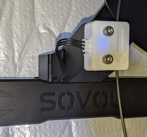 SV06+ Filament Runout Sensor and Bracket Max Clearance