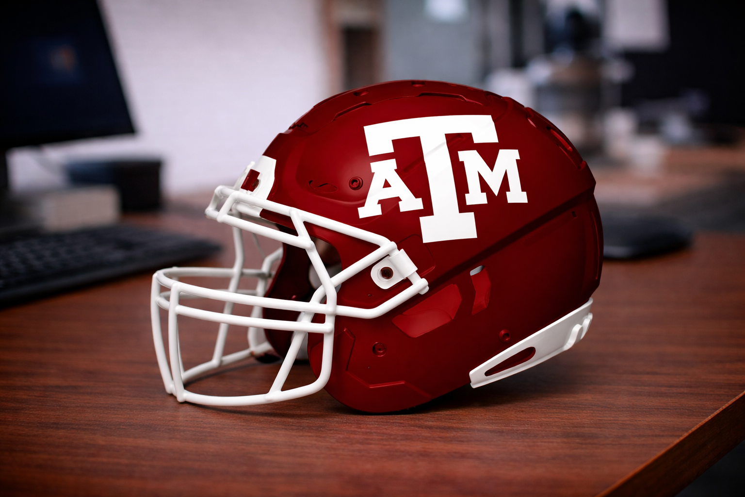Texas A&M Football Helmet - F7 Style