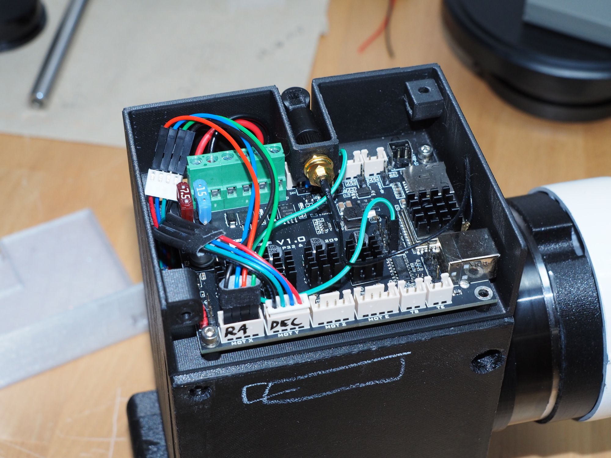 Miniatura 7 do modelo 3D OnstepX Strainwave mount  (harmonic drive) - working prototype*