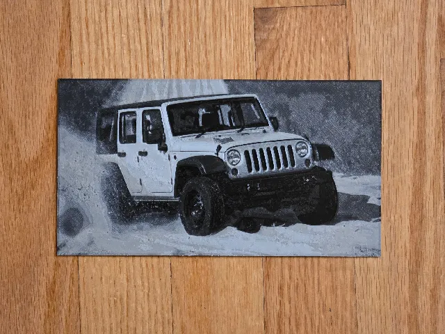 Jeep Wrangler J8 Hueforge
