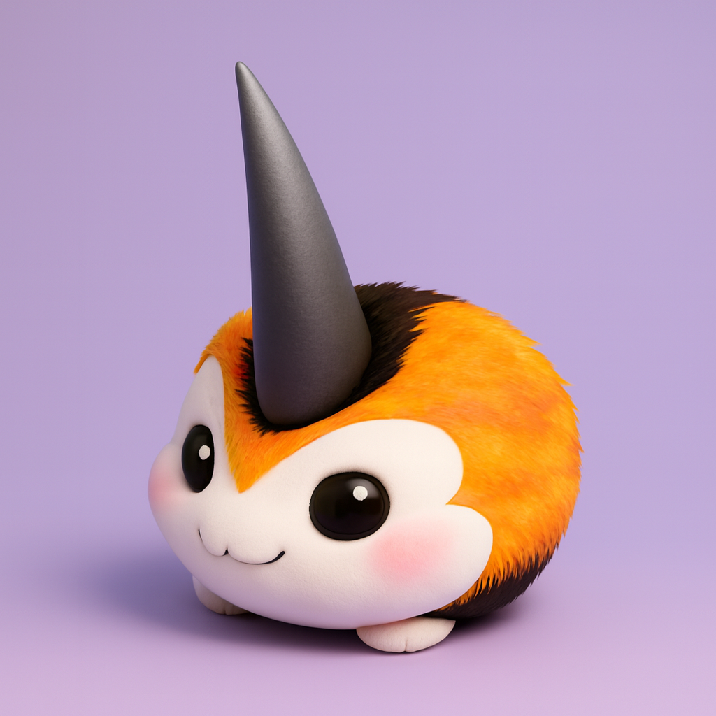 Tunomon Digimon Creature Model