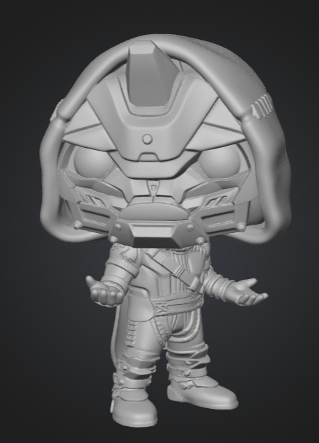 Destiny 2 Cayde 3D model by AdventVR