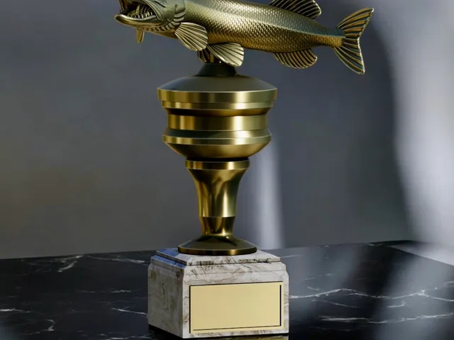 Northern Pike Trophy Cup – Design 3