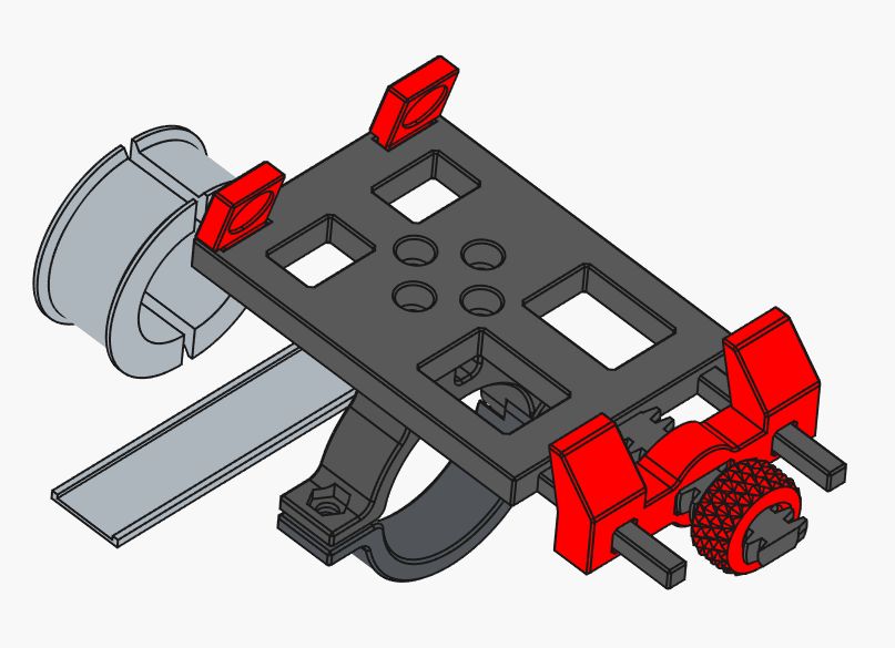 Simple Bike Phone Holder (Remix)