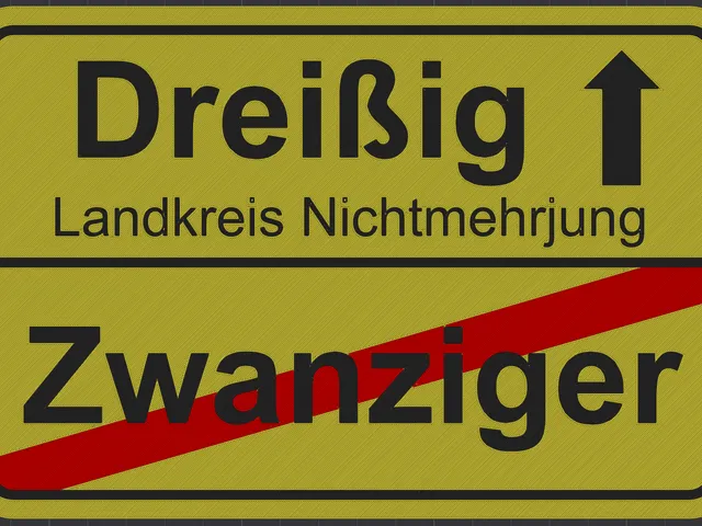 Geburtstagsgeschenk Dreißig Ortsschild