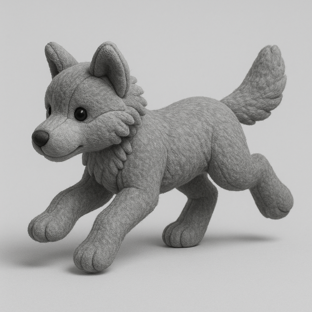 Plushie Wolf