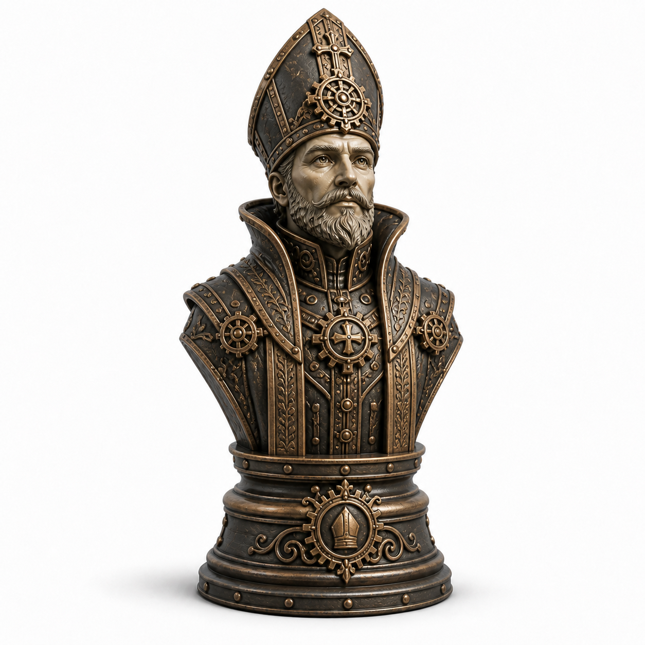 Miniatura 3 do modelo 3D Gothic Chess Set