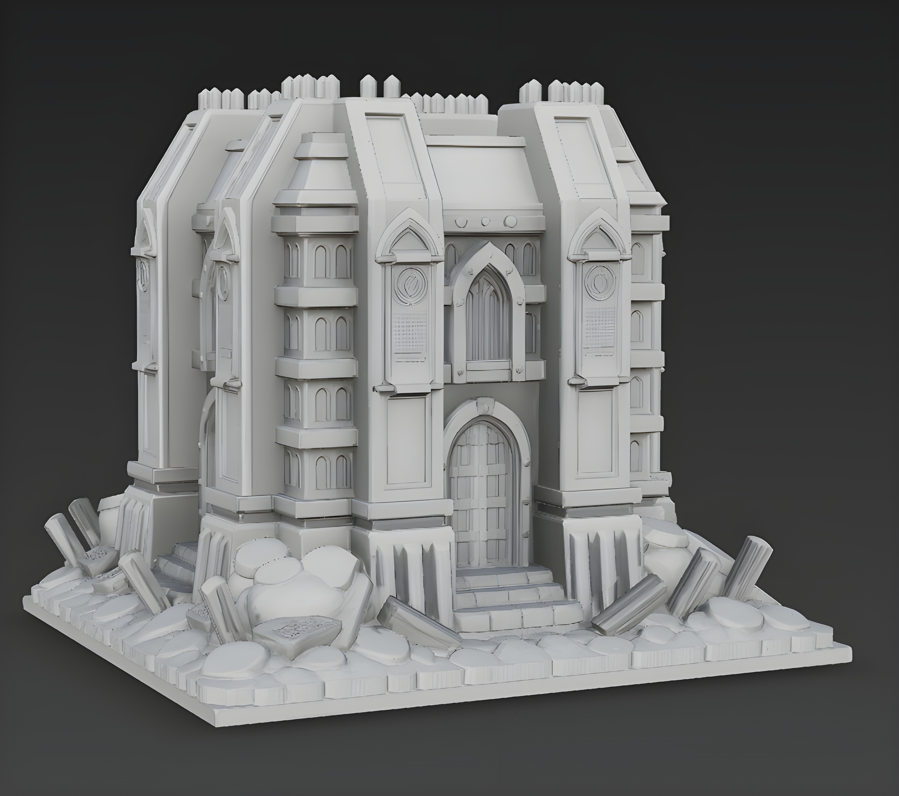 Warhammer Mausoleum World Building Terrain