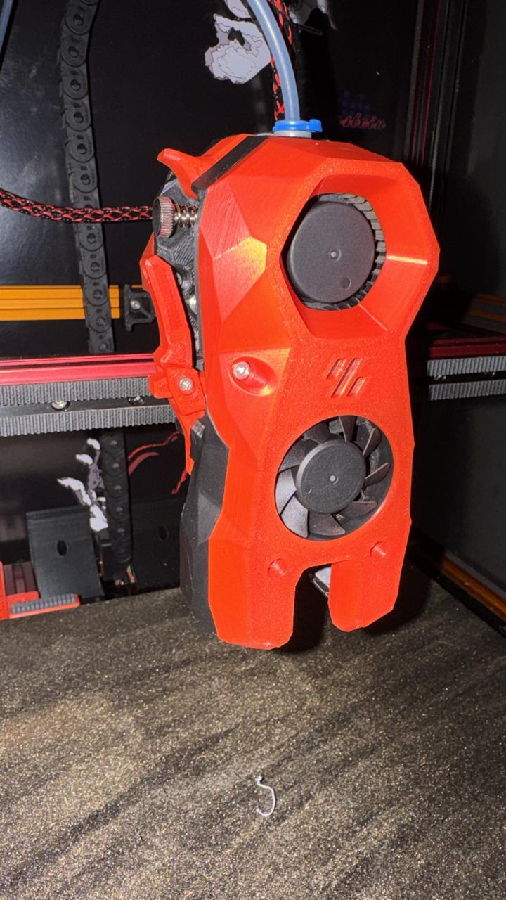 Voron stealth burner with K2 and cutter