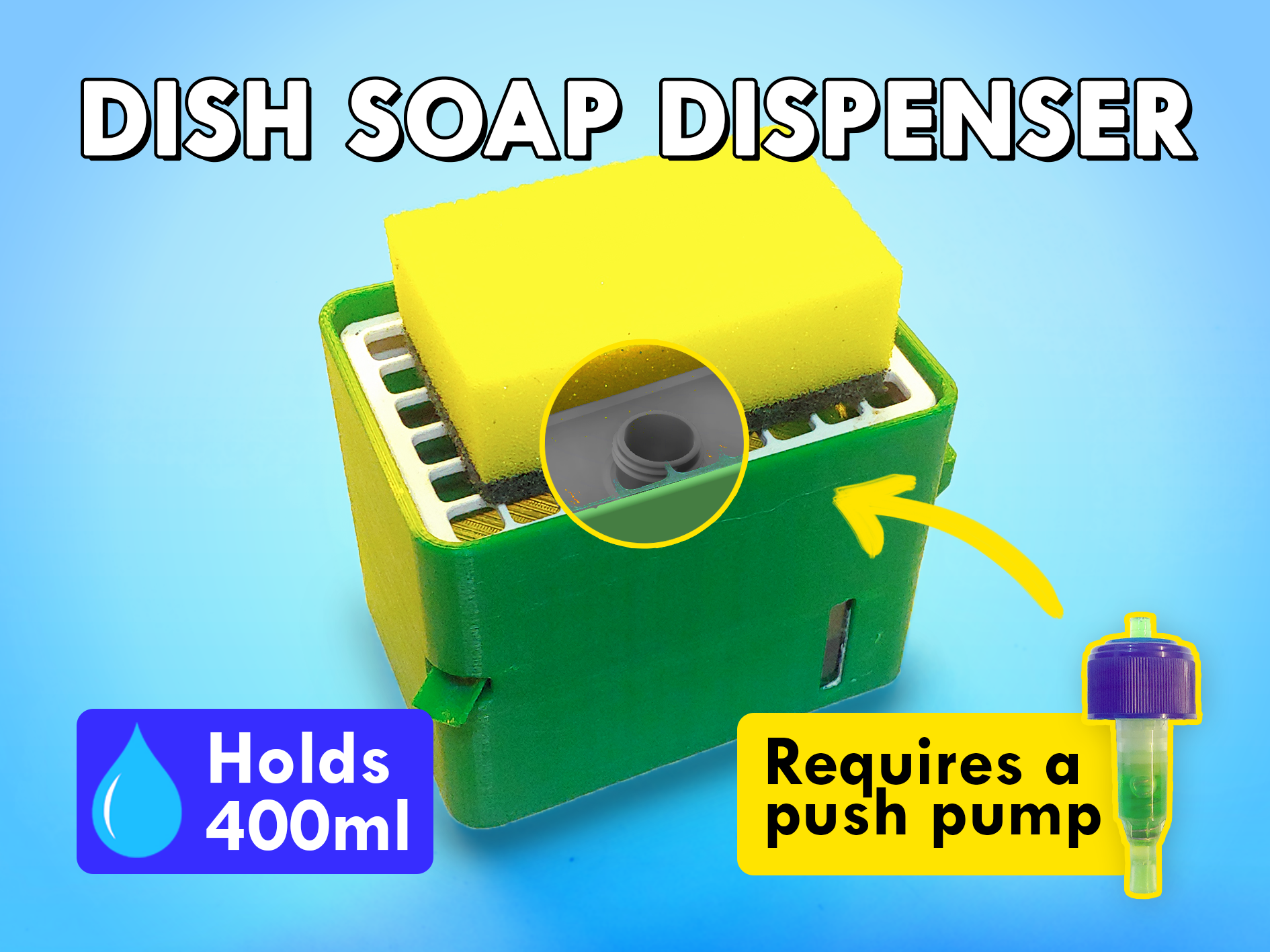 Dish Soap Dispenser