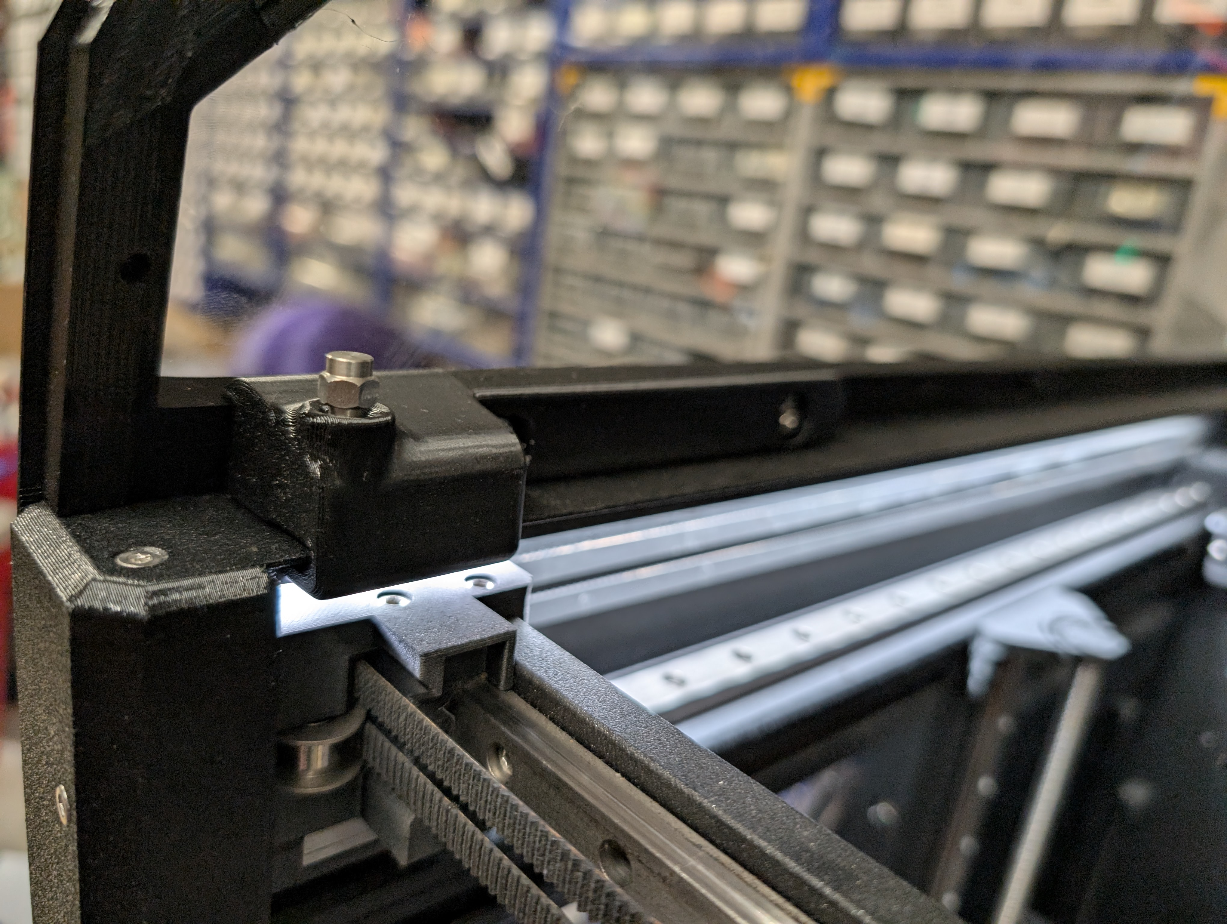 EnXLosure Top Rail Solid mount for nut mounting 3D model thumbnail