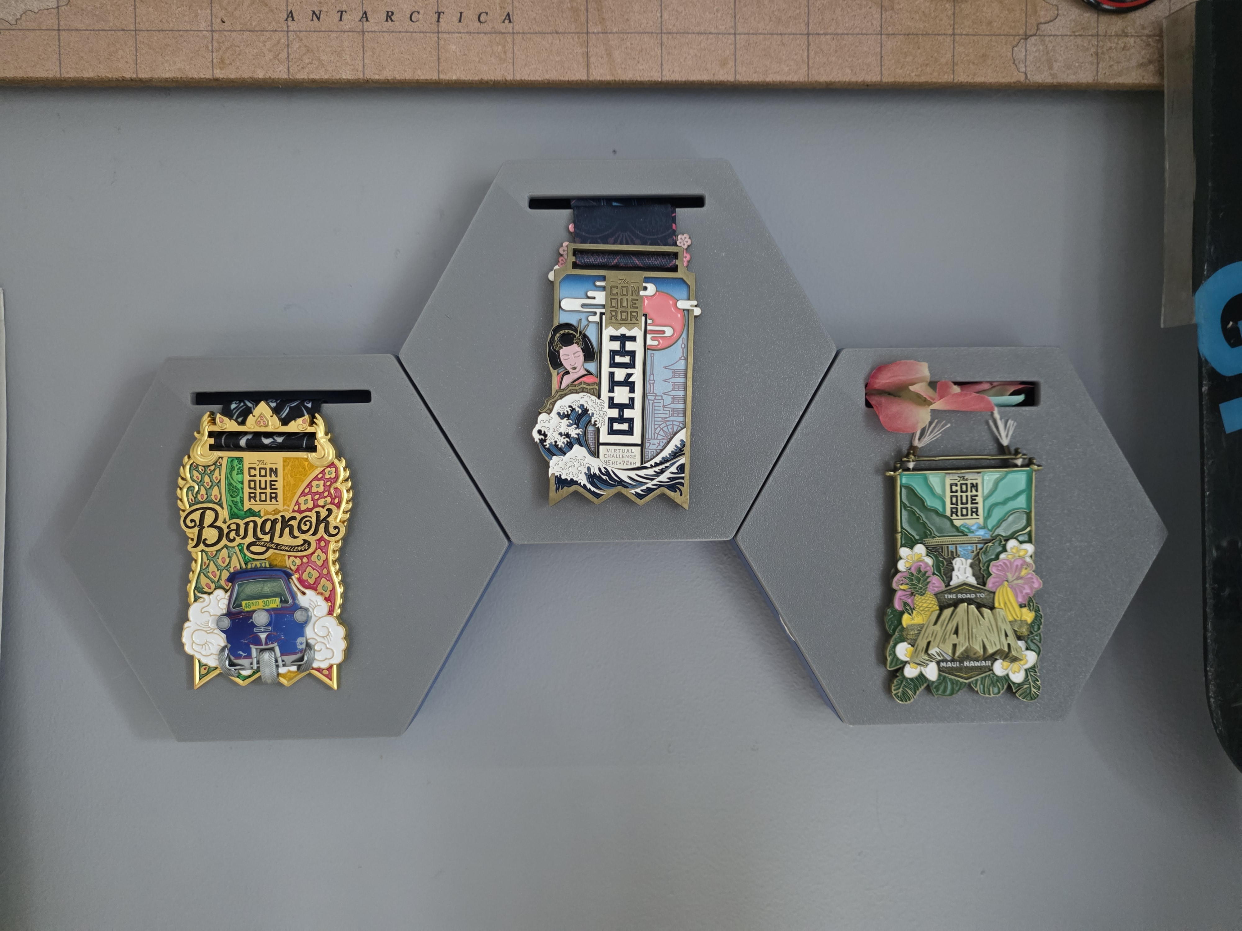 Hexagon Medal Hanger