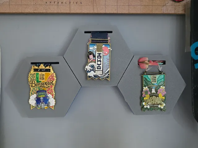 Hexagon Medal Hanger