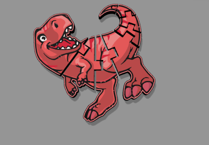 Red dino flex