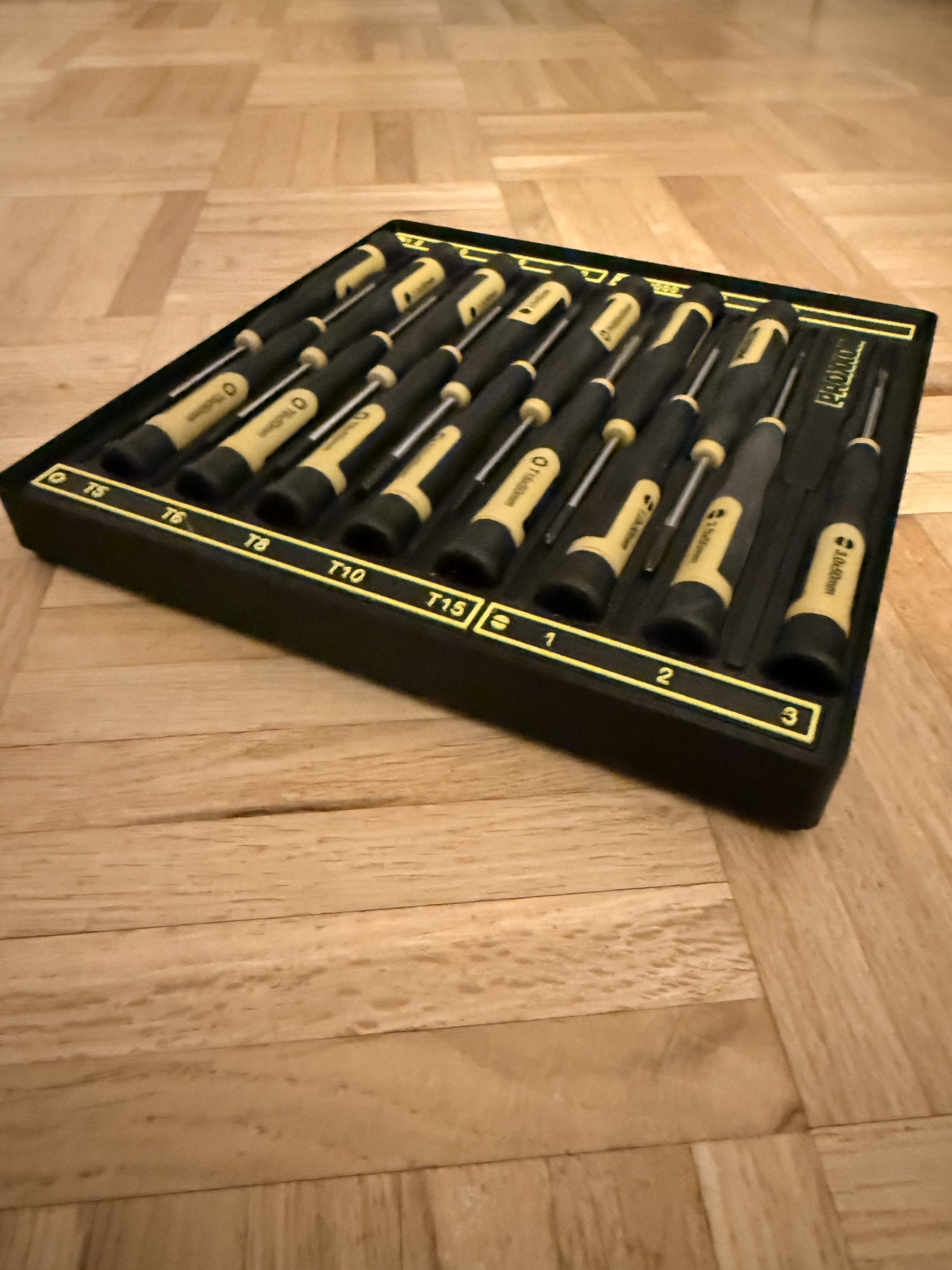 Proxxon Micromot Micro Scredriver Gridfinity Storage