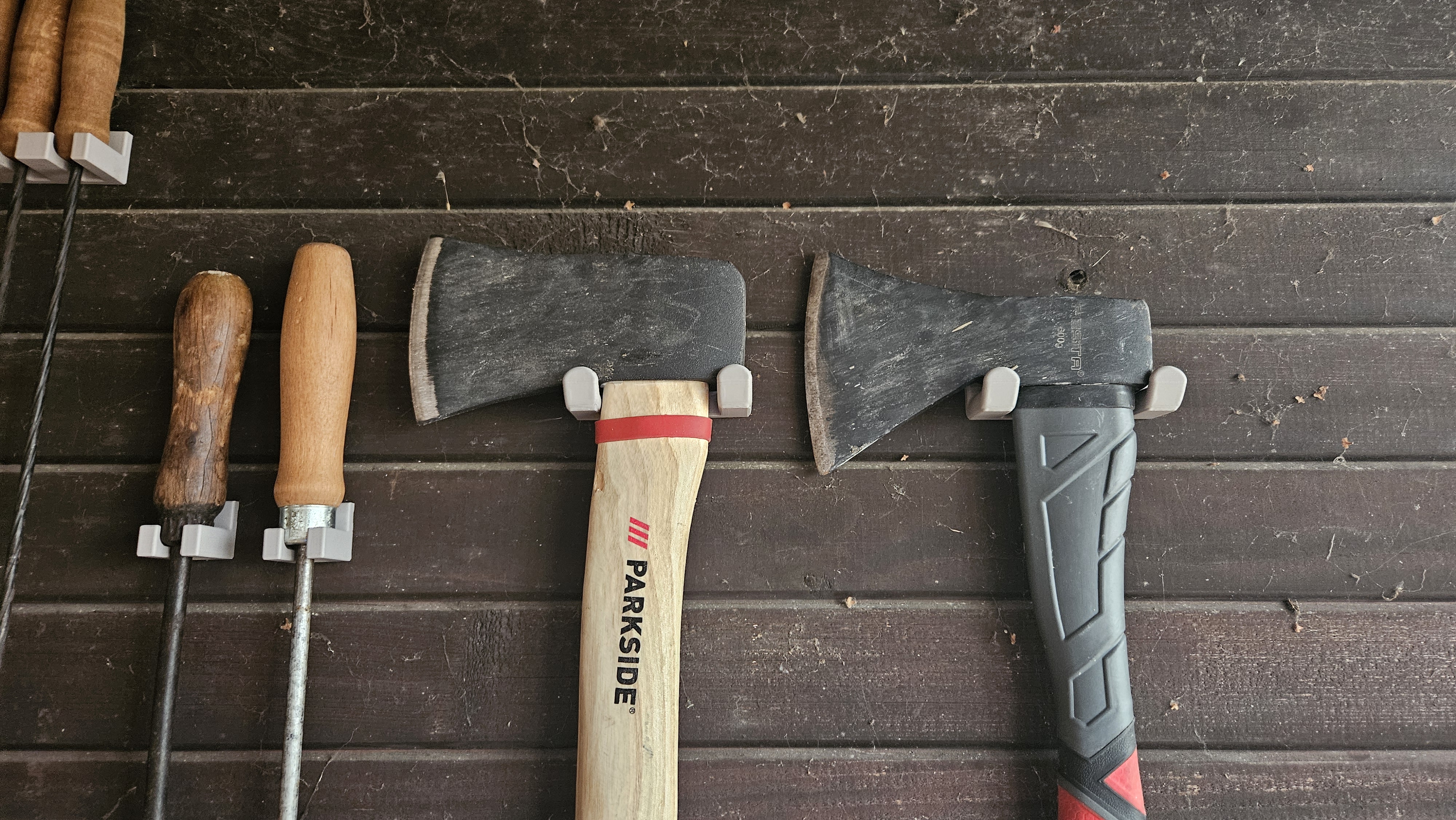 Hatchet wall mount