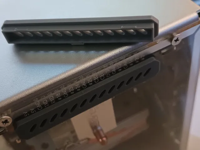 40-Pin GPIO Snap-In Cover for Pironman 5 Mini-Tower