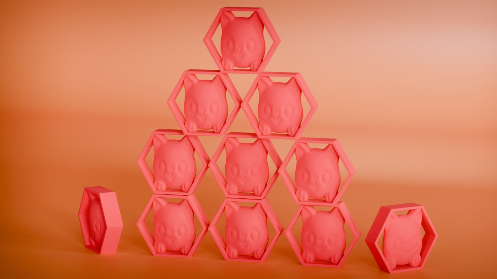 Cat Balance Game – 3D Printable Stacking & Balance Toy