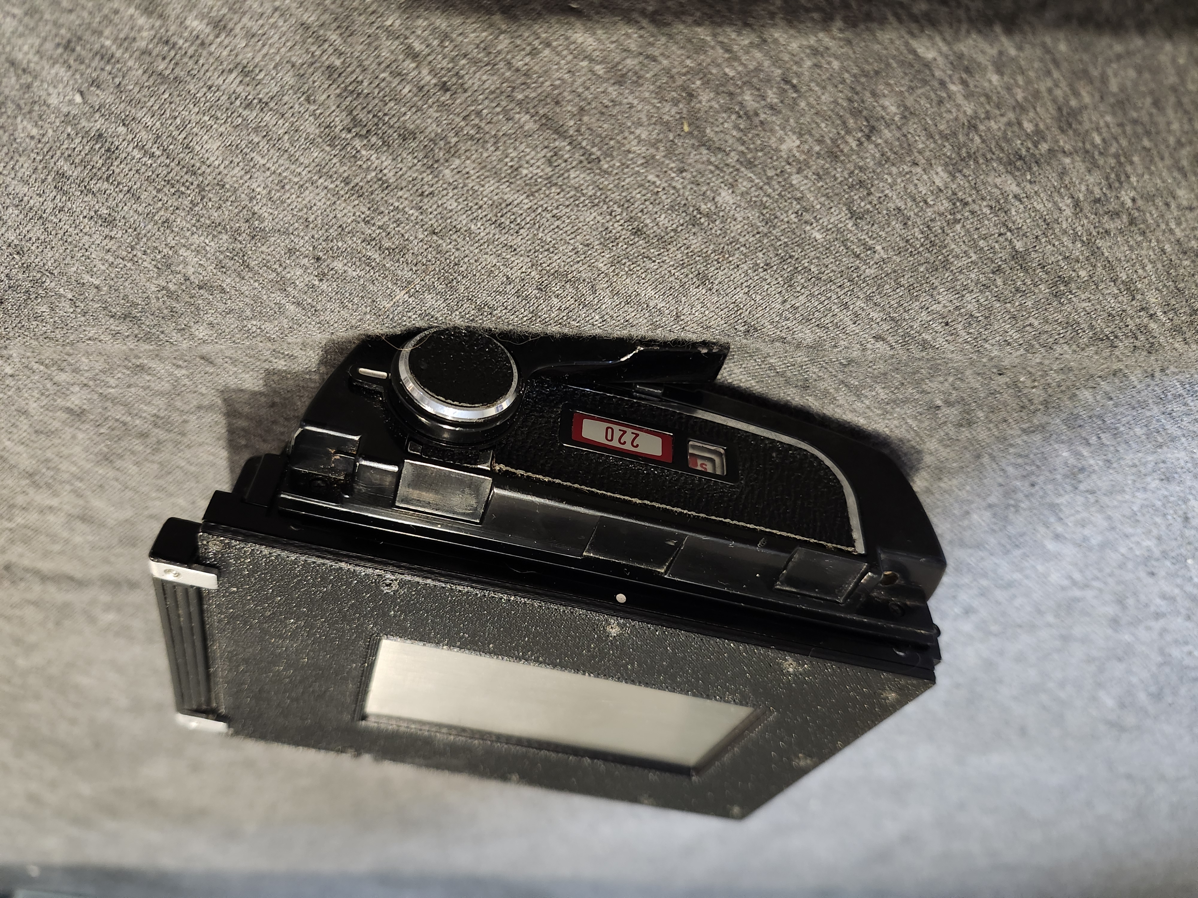 RB67 35mm panoramic and sprocket masks for 220 back