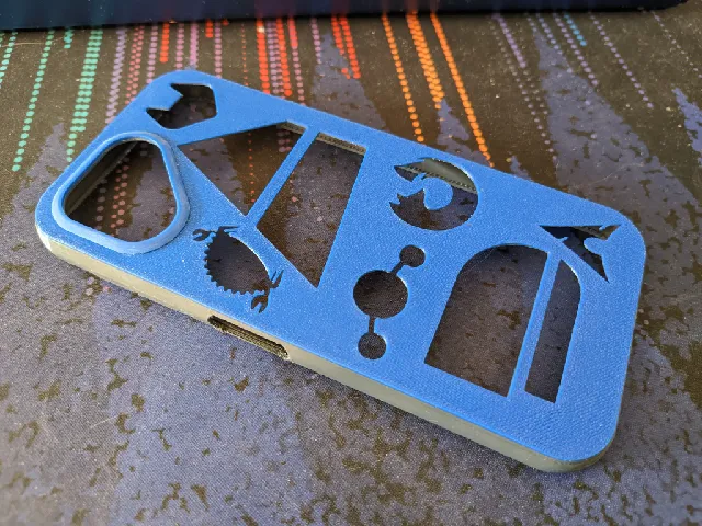 Adusted Fairphone 5 Case for PLA + TPU