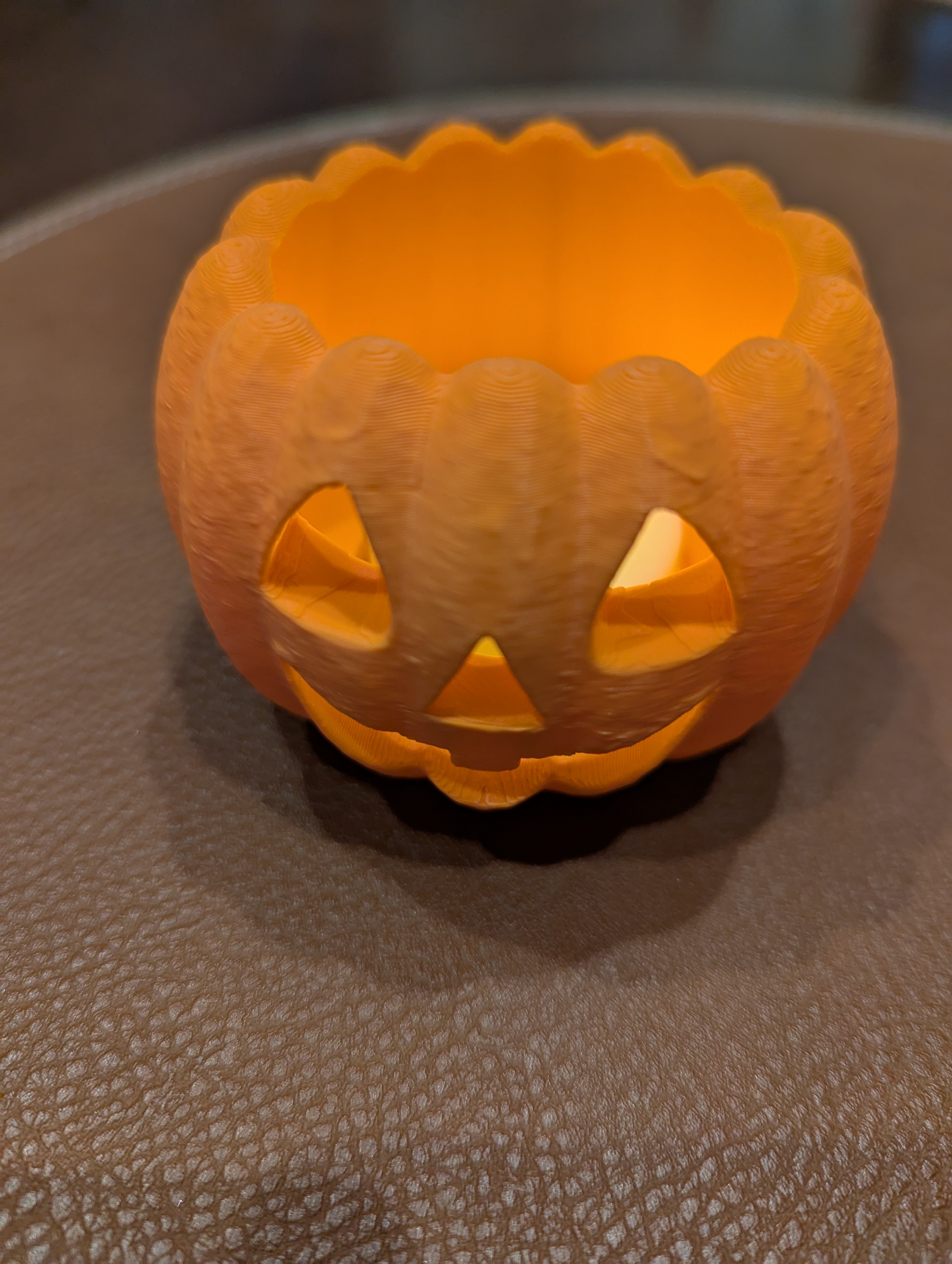 Tealight Halloween Pumpkin