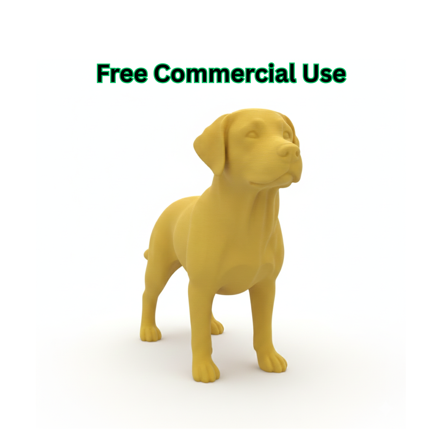 Labrador Retriever Dog Figurine