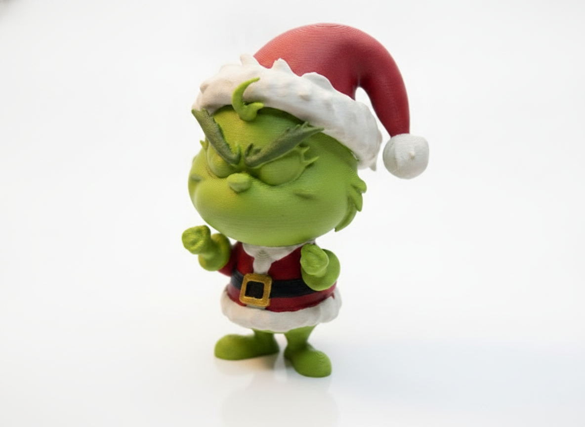 Chibi Grinchh – Cute Mischievous Holiday Icon