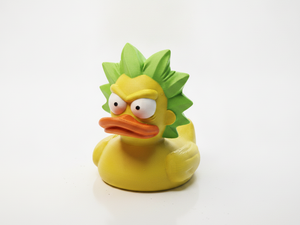 Rick Sanchez Rubber Duck Figurine 3D Printable