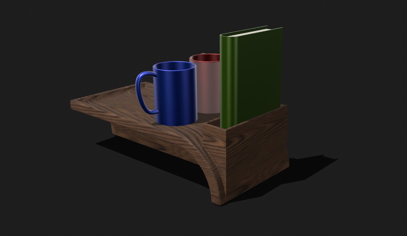 The Cushion Caddie 3D model