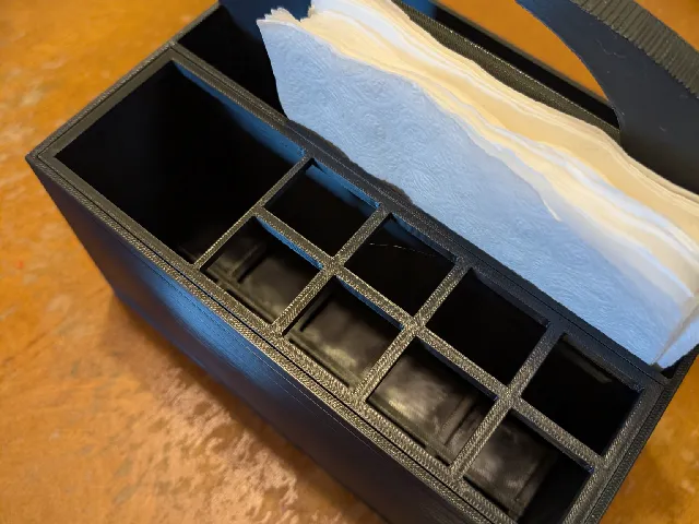 Modified Cutlery Divider for the 210x220 Condiment Caddy by DC3D