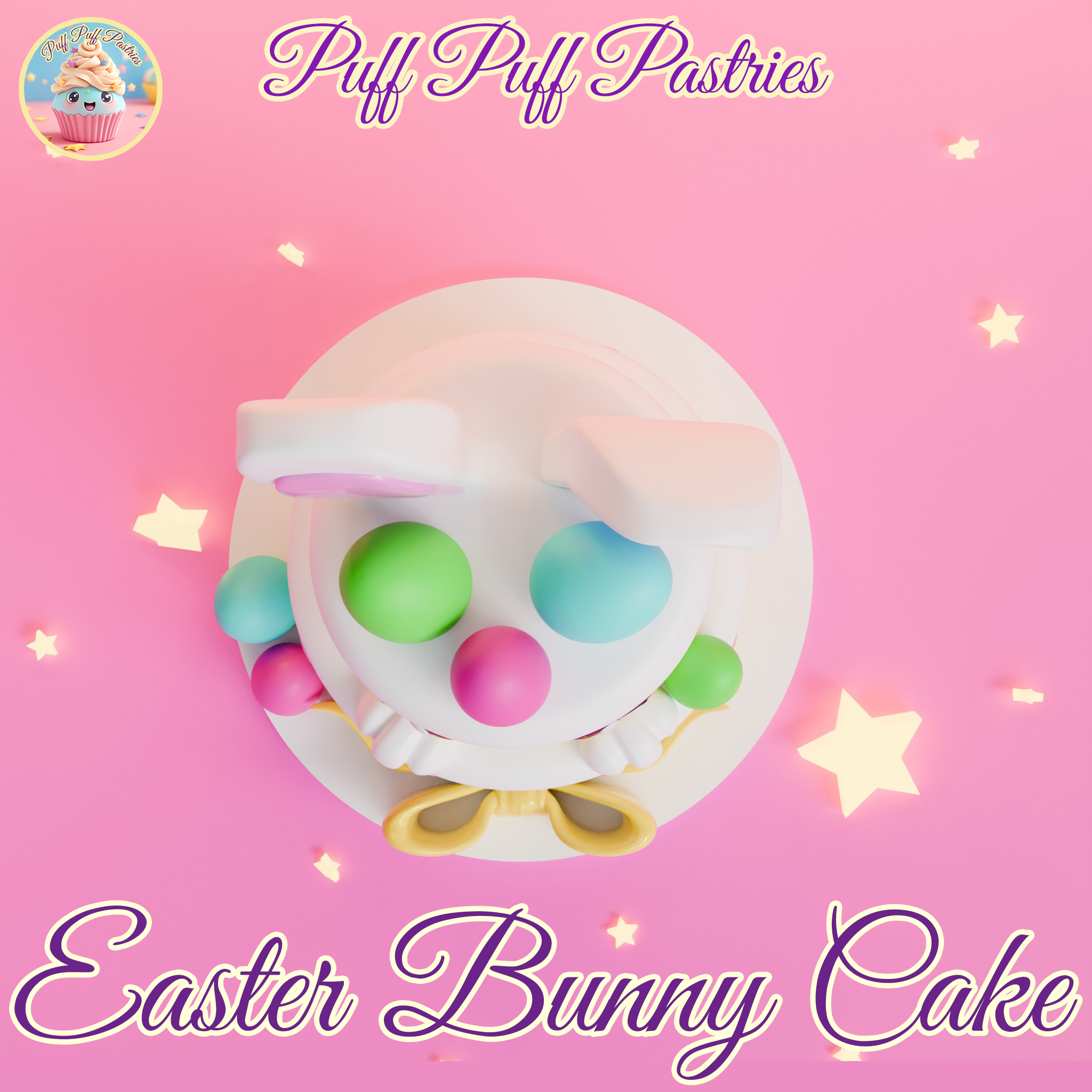 Easter Bunny Cake Kawaii — miniatura 5