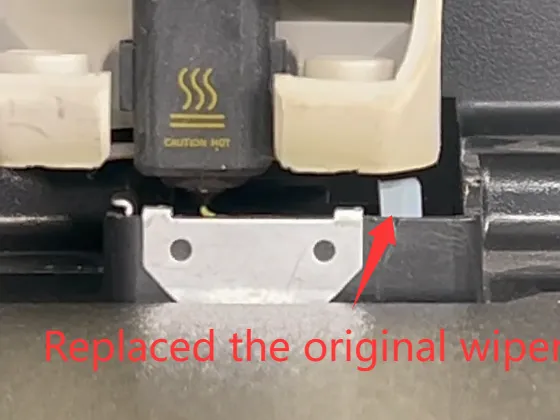 Unlimited Nozzle Wiper for Qidi Q2, Trash Wiper Replacement