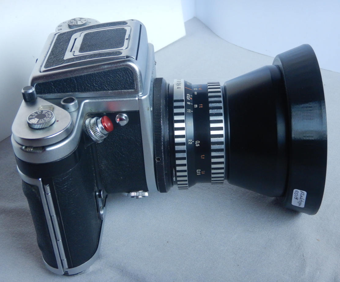 Gegenlichtblende für Zeiss Jena Flektogon 50mm f4; Lens hood for Zeiss Jena Flektogon 50mm f4