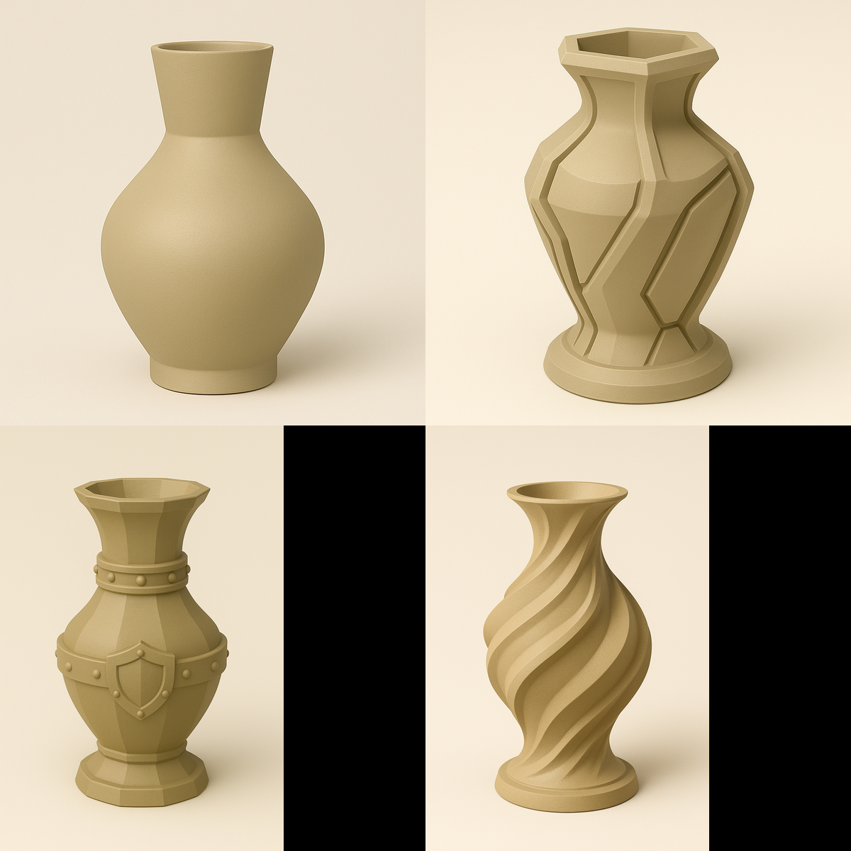 AI generated vases