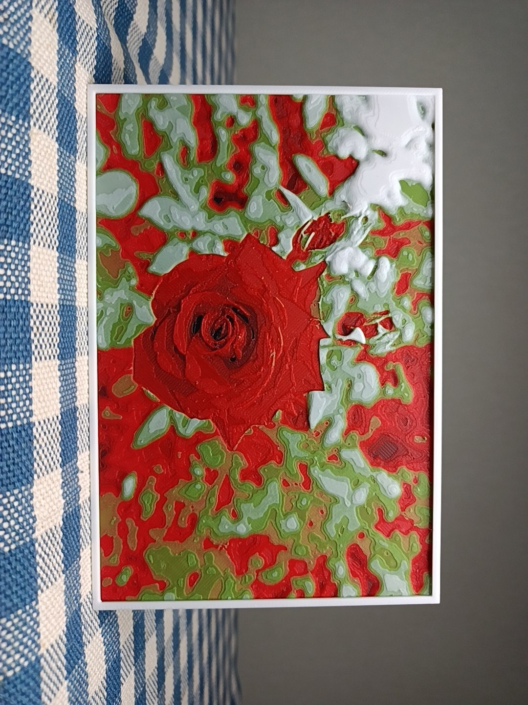 rosa flower　HueForge