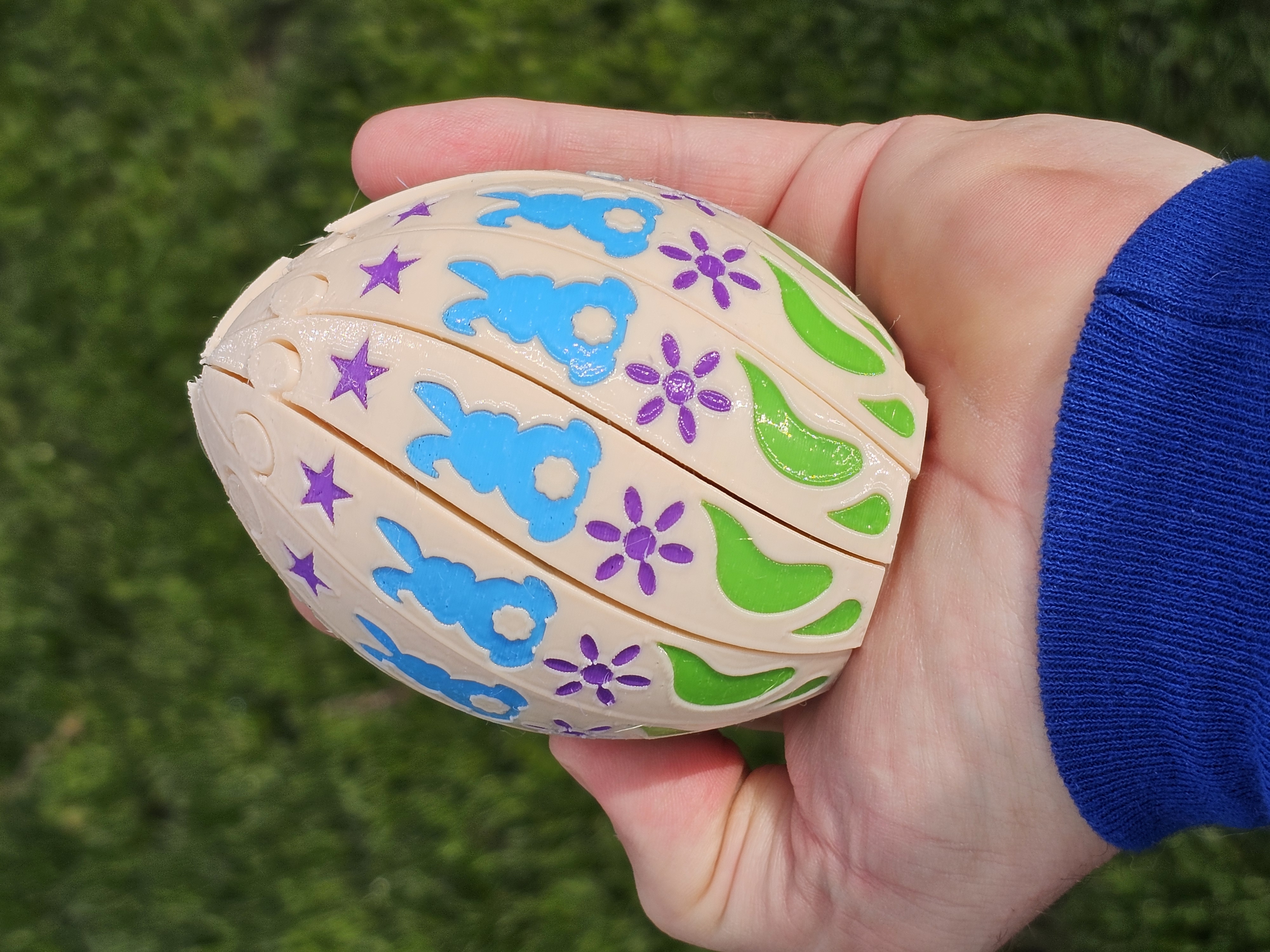 Miniatura 5 do modelo 3D Easter Egg Twisty Fidget