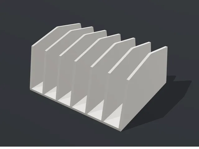 Food Container Lid Rack (6 slots)