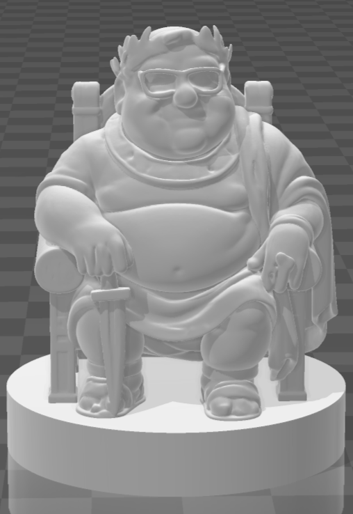 emperor figurine