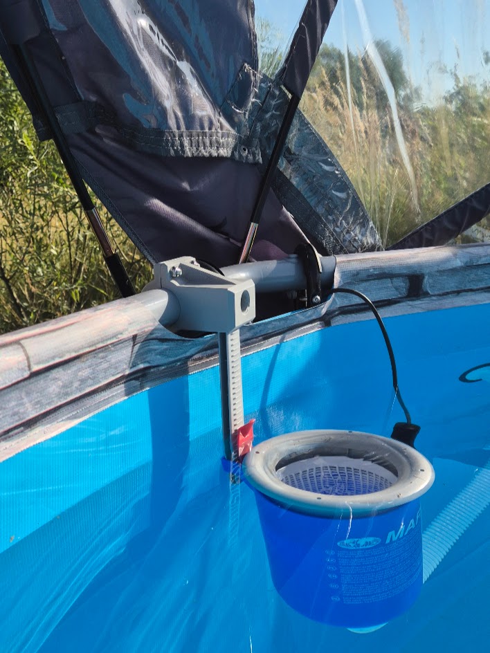 Marimex Pool Skimmer Holder for Covered Pools (No Tarp Damage)