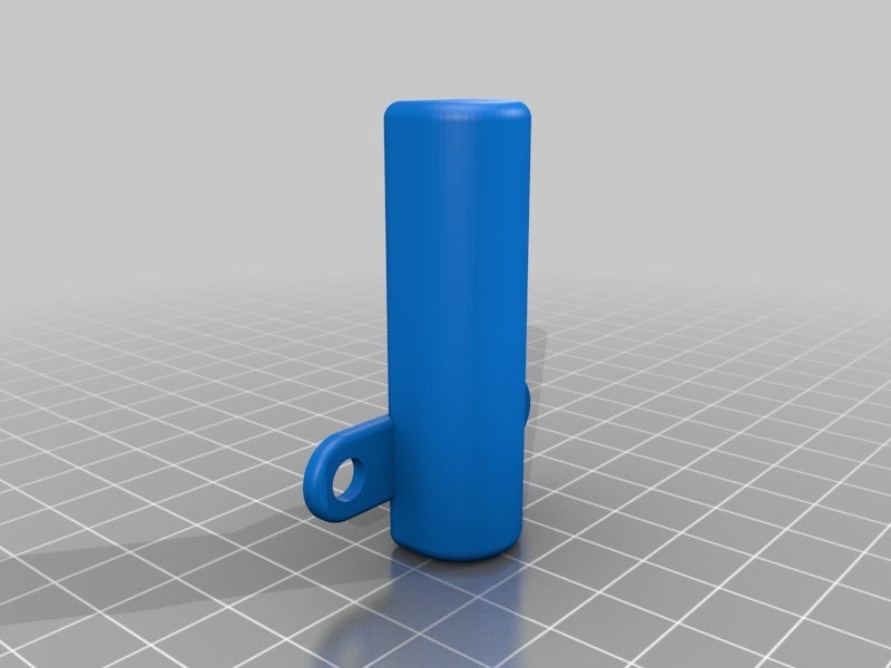 Damper socket for ALU profile or furniture