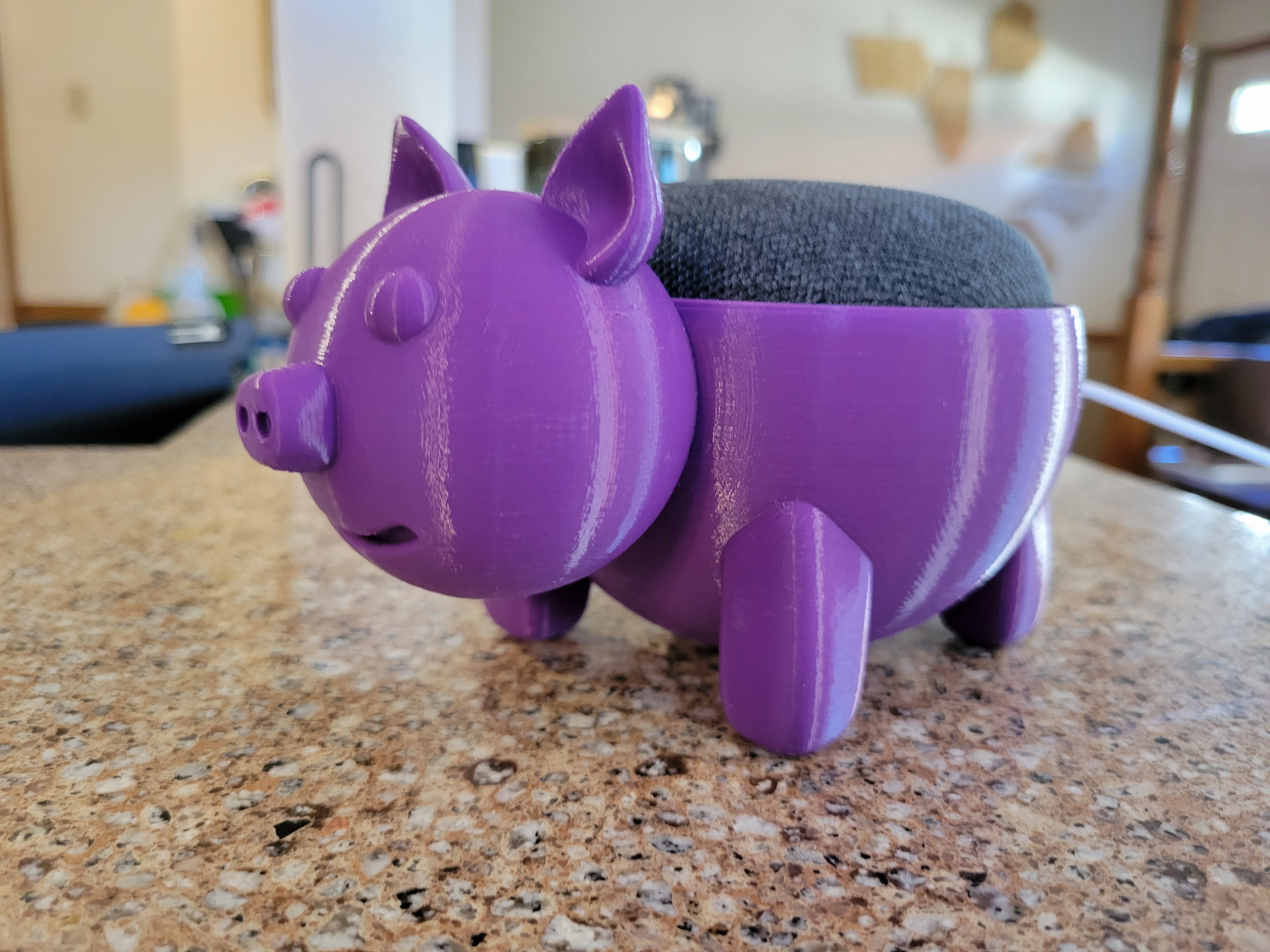 Pig Google Mini Holder