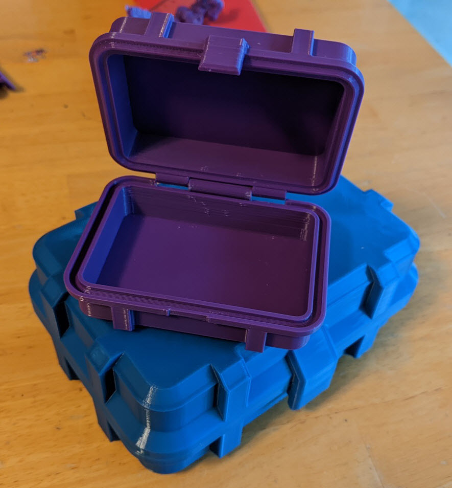 Parametric Rugged Box - No Assembly Required