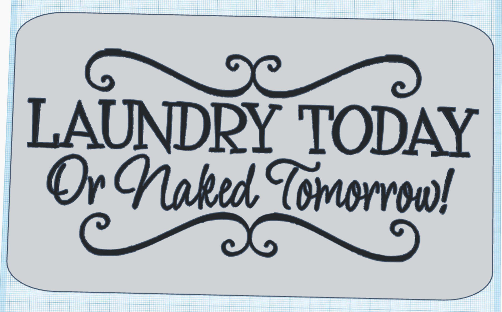 Laundry Sign