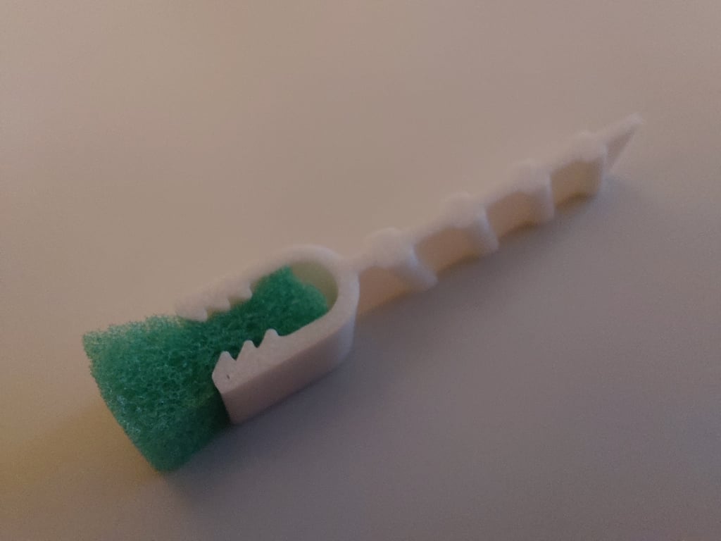 Sponge brush - lubrication tool