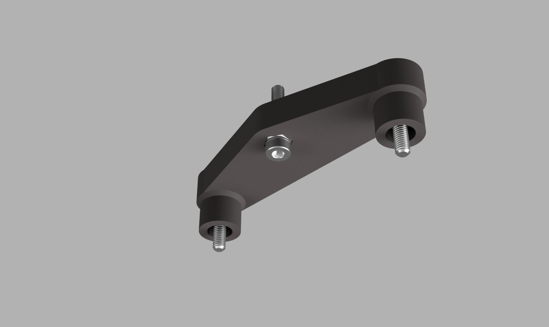 Phanteks PHTC14PE AM4 Mounting Bracket by Luheadr Download free STL