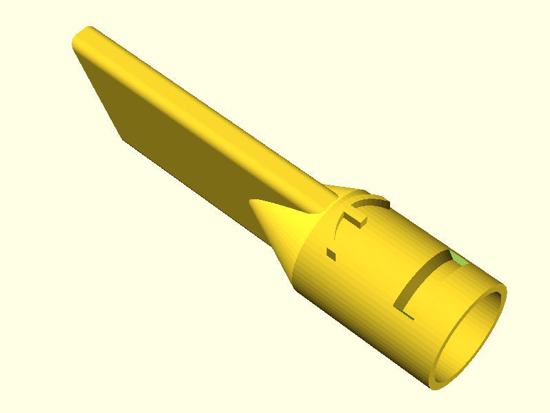 Miniatura 2 do modelo 3D Dyson nozzle